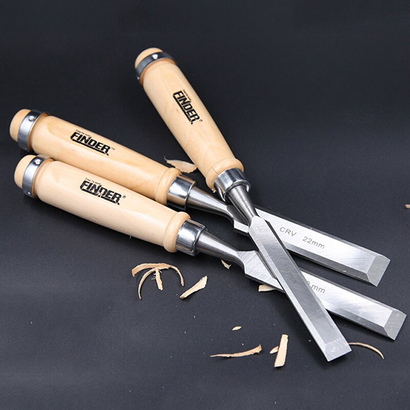   11 ũ ׷   ƮƮ ڵ Gouge ũ ٳ   /Wood Chisel 11 Sizes Graving Knife Straight Handle Gouge Chrome Vanadium For Carving Woodworki